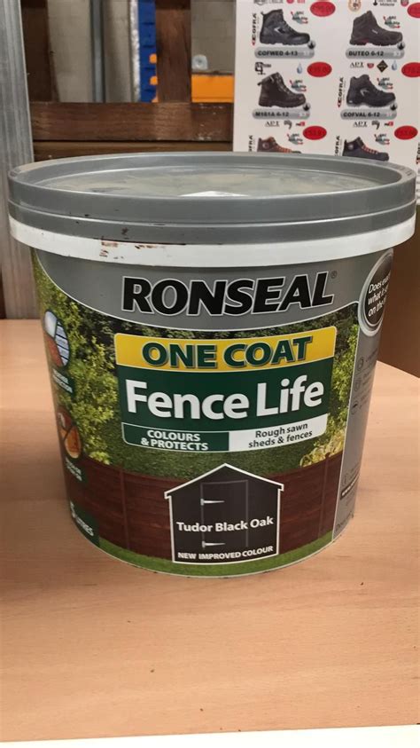 ronseal tudor black oak review|ronseal fence paint reviews.